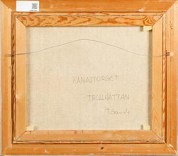 TAGE GAVIK, olja på duk, signerad.