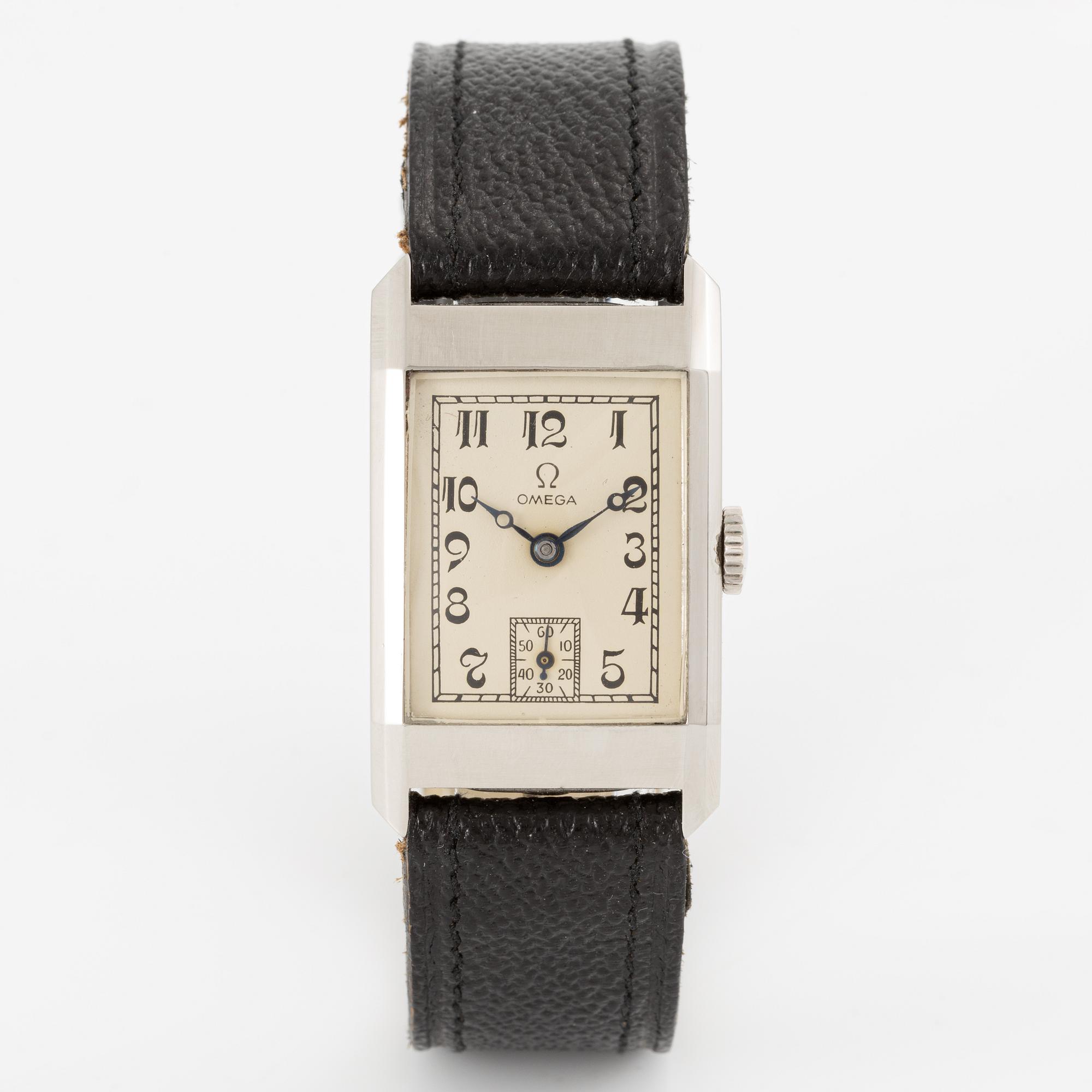 Omega, wristwatch, 22.5 x 30.5 mm.