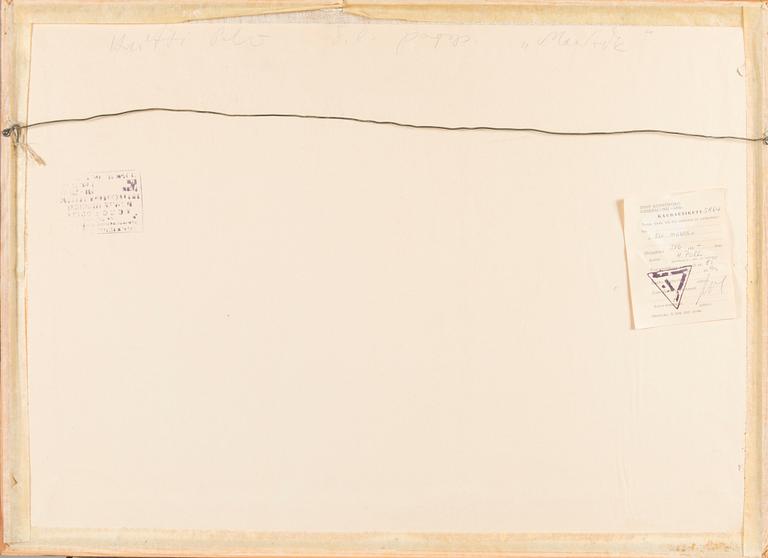 Heitti Polli, "Kevadine maastik" (Spring Landscape).