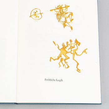 BOOK, with lithographs in colour by Max Ernst. 
"Lewis Carrol´s Wunderhorn". 1970.