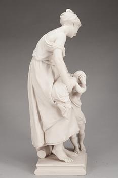 FIGURIN, parian, Gustafsberg.