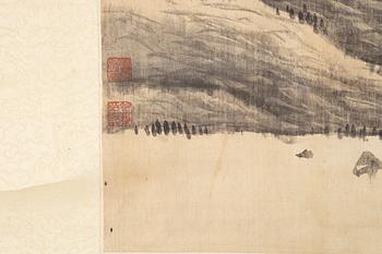 Zhang Ruitu (1570-1641), after. Mountain landscape.