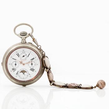 POCKET WATCH, 67 mm, Regulateur,