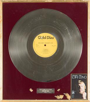 Gold record, "Eino Leino - Vesa-Matti Loiri".