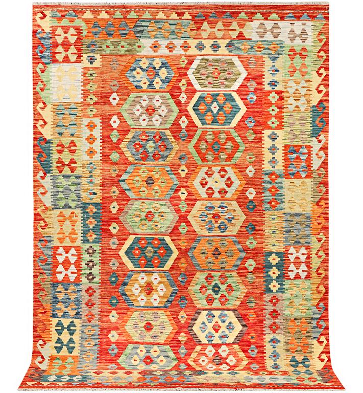 Matta, Kelim, ca. 246 x 163 cm.