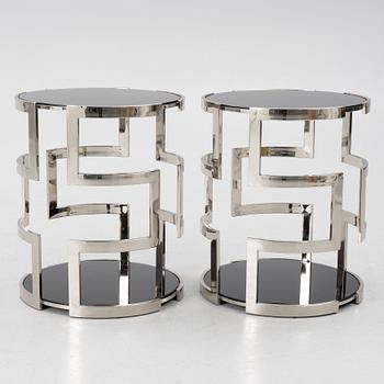 Side tables, a pair, Eichholtz, contemporary.
