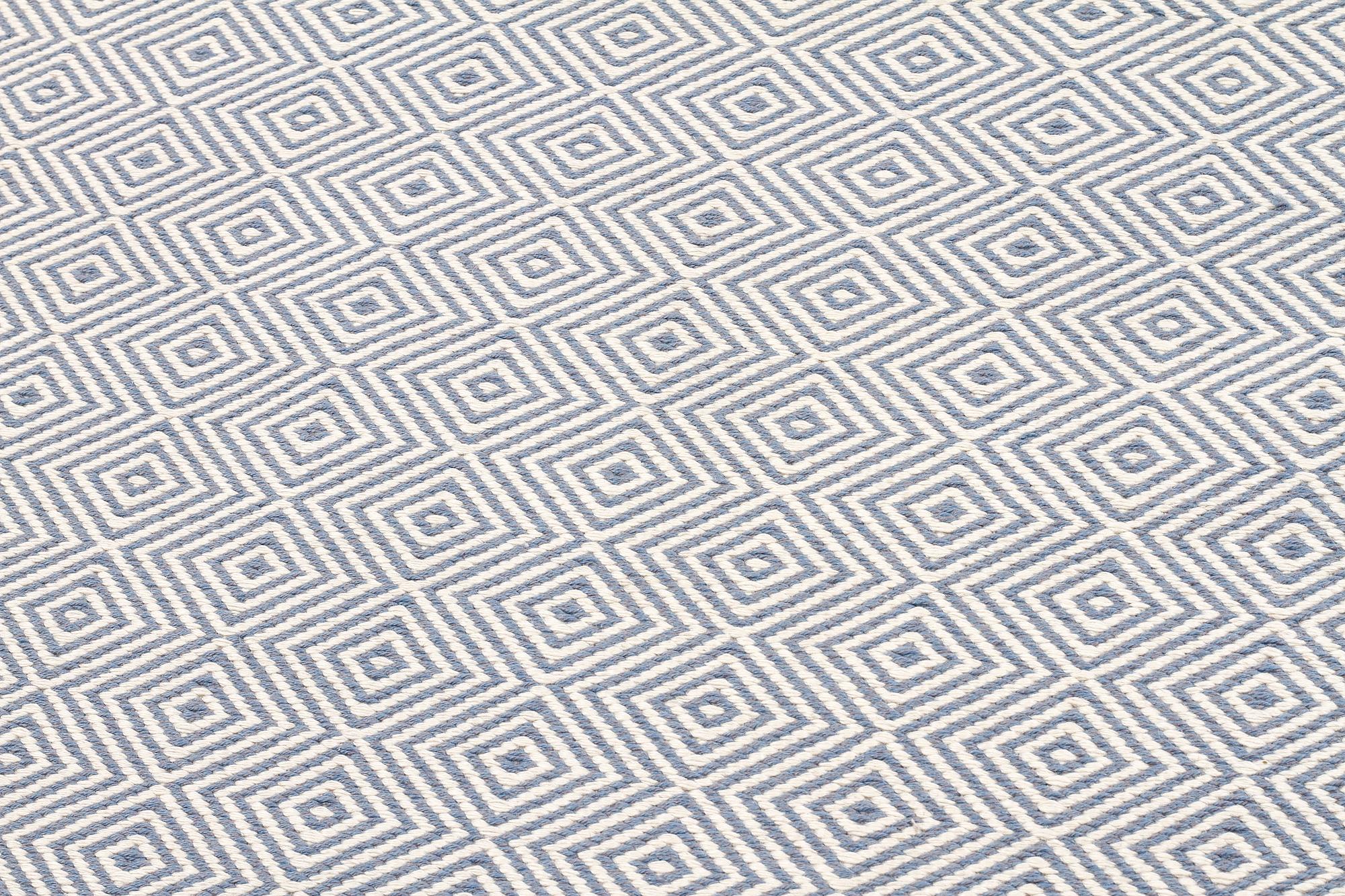 A rug by Gunilla Lagerhem Ullberg for Kasthall, model "Häggå Goose Eye", second half of the 20th century, 190 x 79 cm.