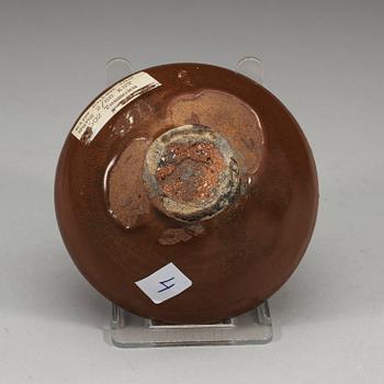 SKÅL, keramik, temmoku. Sung dynastin (960-1279).