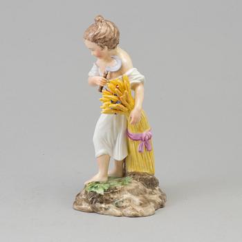 A Royal Copenhagen porcelain figure 'Summer', Denmark, late 19th century.