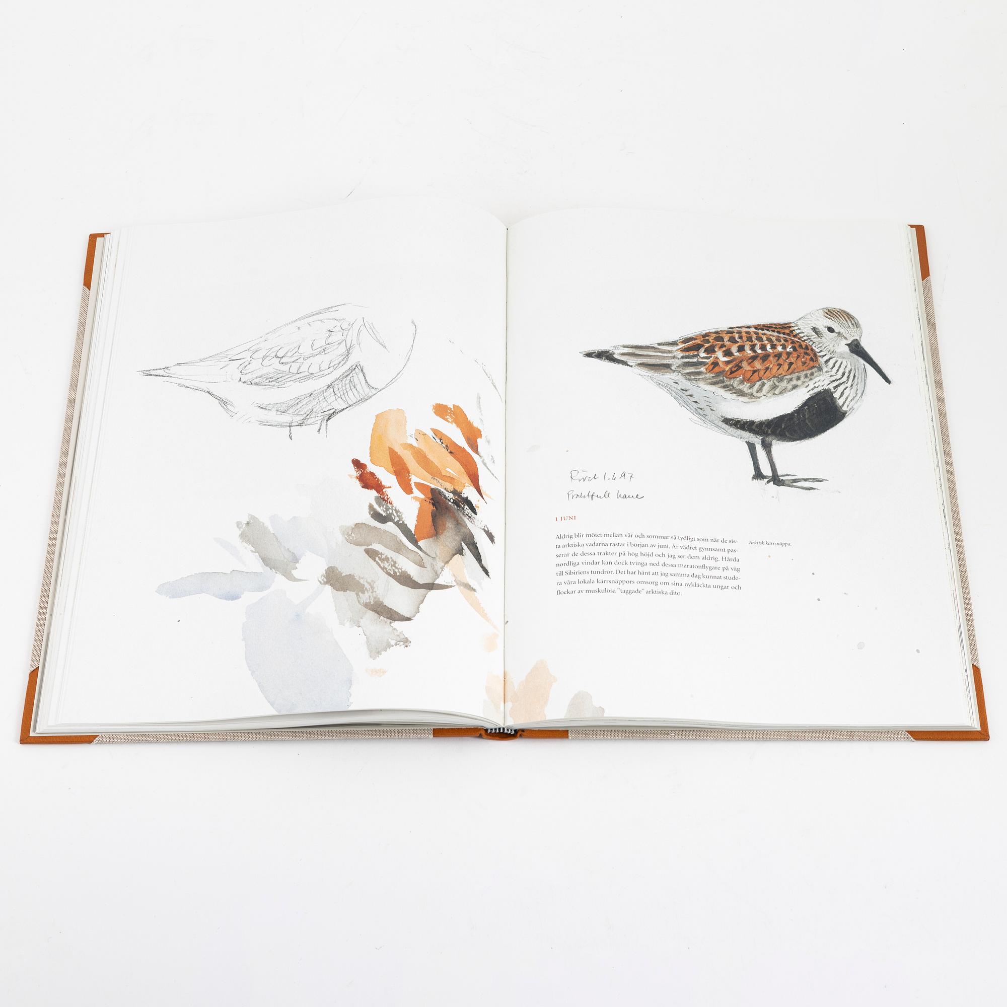 Lars Jonsson, portfölj "Dagrar", 2000,  med 12 färglitografier, signerade 167/366.