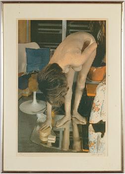 Alain Jacquet, silkscreen in colours, signed 57/100.