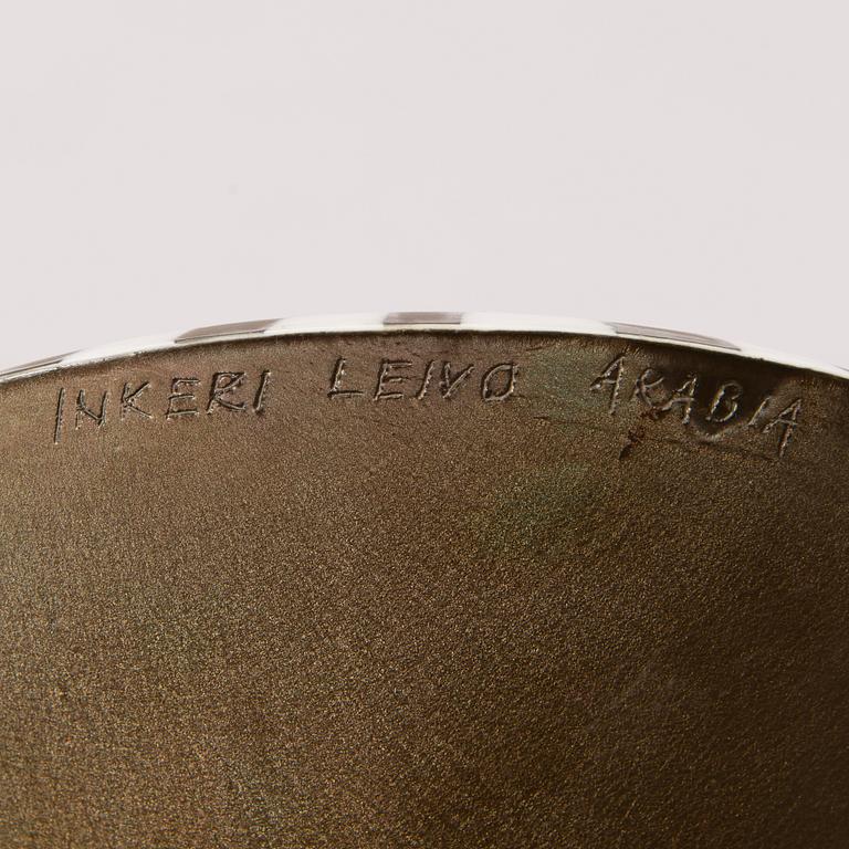 Inkeri Leivo, Urna, porslin, signerad Inkeri Leivo, Arabia.