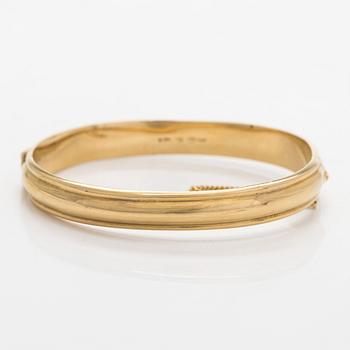 Armring, 14K guld, Tillander, Helsingfors 1951.
