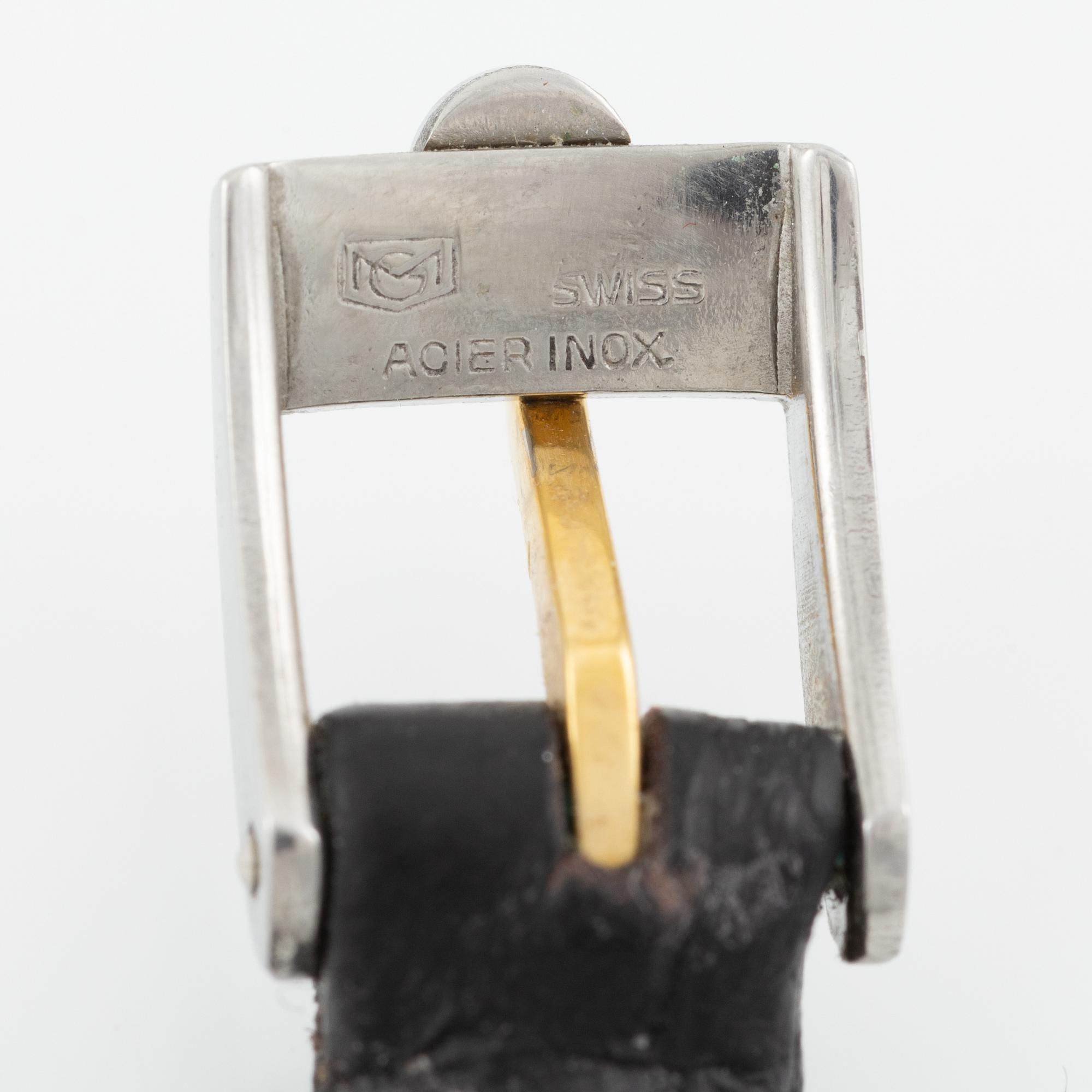 Omega, De Ville, wristwatch, 22 mm.