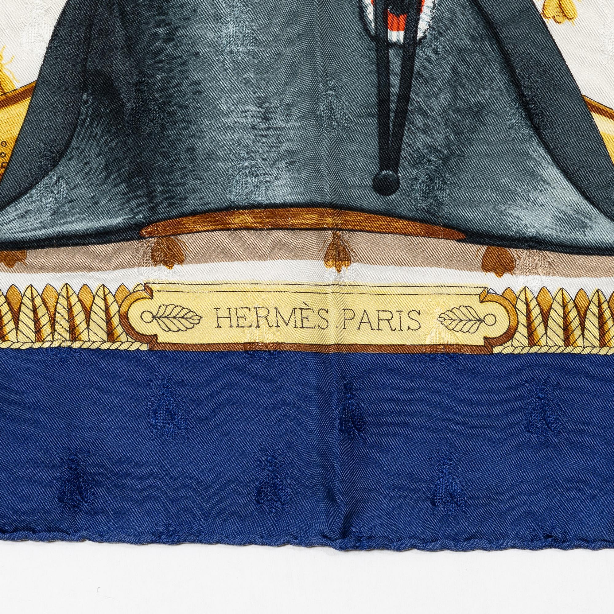 Hermès, a scarf, 'Napoléon'.