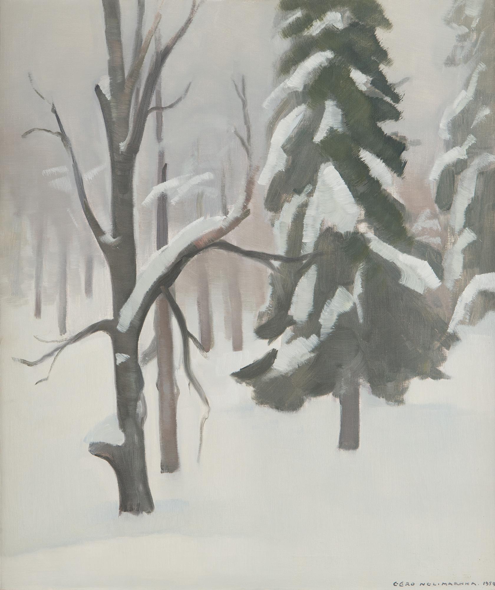 Eero Nelimarkka, Talvimaisema.