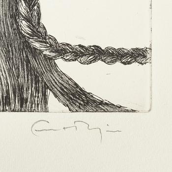 Ernst Billgren, etching, signed 179/225.