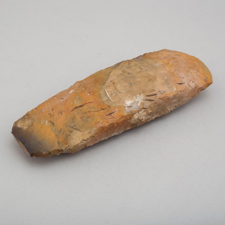 A early-mid neolithic flint axe.