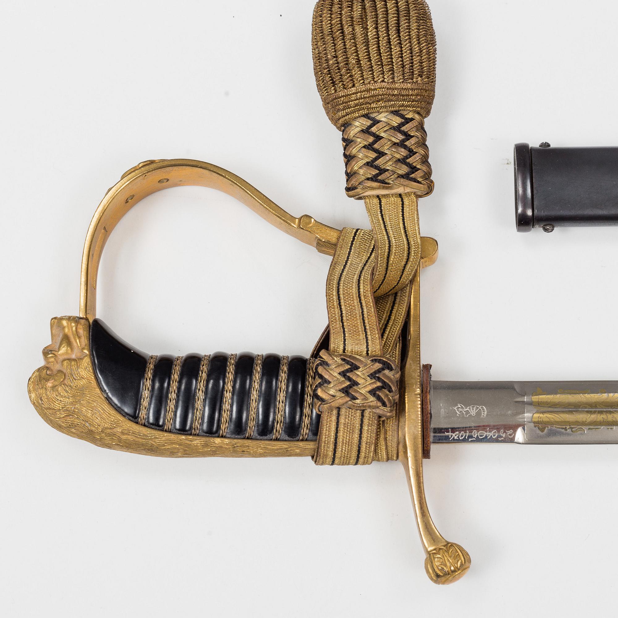 SABEL, svensk, m/1899 för infanteriofficer.