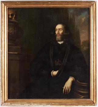 Martin Mijtens d.ä, "Knut Jönsson Kurck" (1622-1690) (Mourning his wife Barbro Åkesdotter (Natt och Dag) (1620-1680)).
