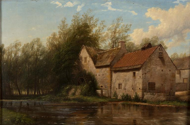 THOMAS BAKER OF LEAMINGTON, attributed, oil on canvas.