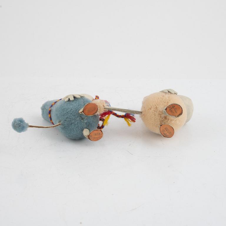Atelier Fauni, Muminfigurer, 2 st, Atelier Fauni, Finland, 1950/60-tal.