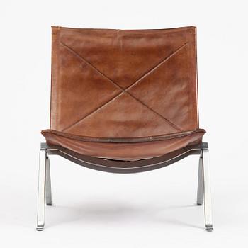 Poul Kjaerholm, a "PK22" easy chair, E. Kold Christensen, Denmark.