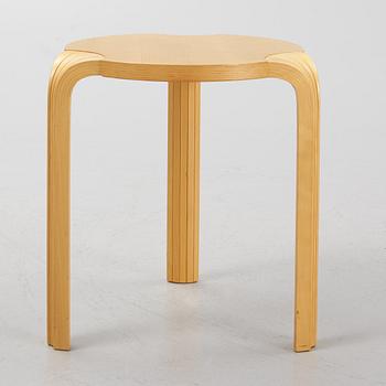 Alvar Aalto, a model Y601 stool, Artek, Finland.