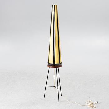 Floor lamp, mid-20th century,