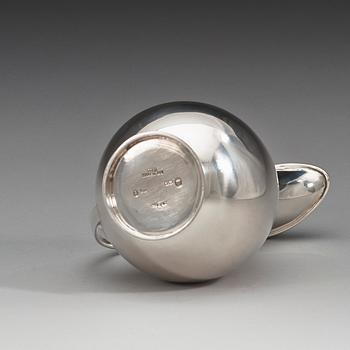 A Kay Fisker sterling pitcher, Anton Michelsen, Copenhagen, Denmark 1937.