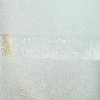 Hugo Borgström, vägglampa, Glössner & Co, Swedish Modern, 1940-tal.