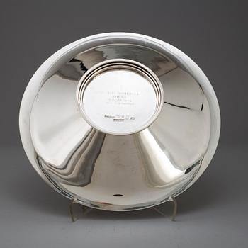 A silver plate by Atelier Borgila, Stockholm, 1941.