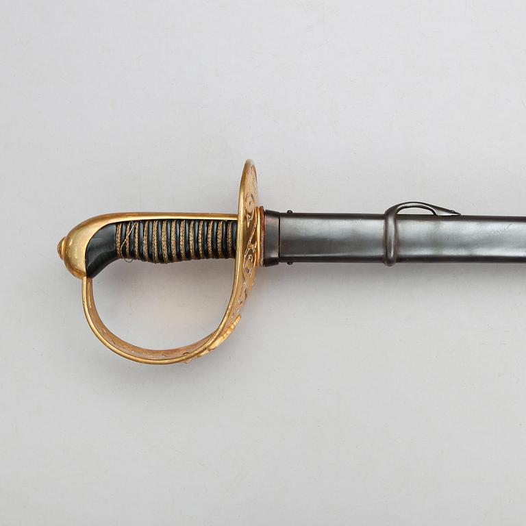 PALLASCH, m/1893 för officer vid Kavalleriet.