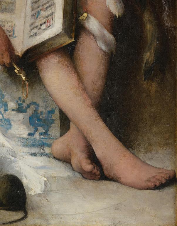 Carl Larsson, "Häxans dotter" ("The Witches daughter").
