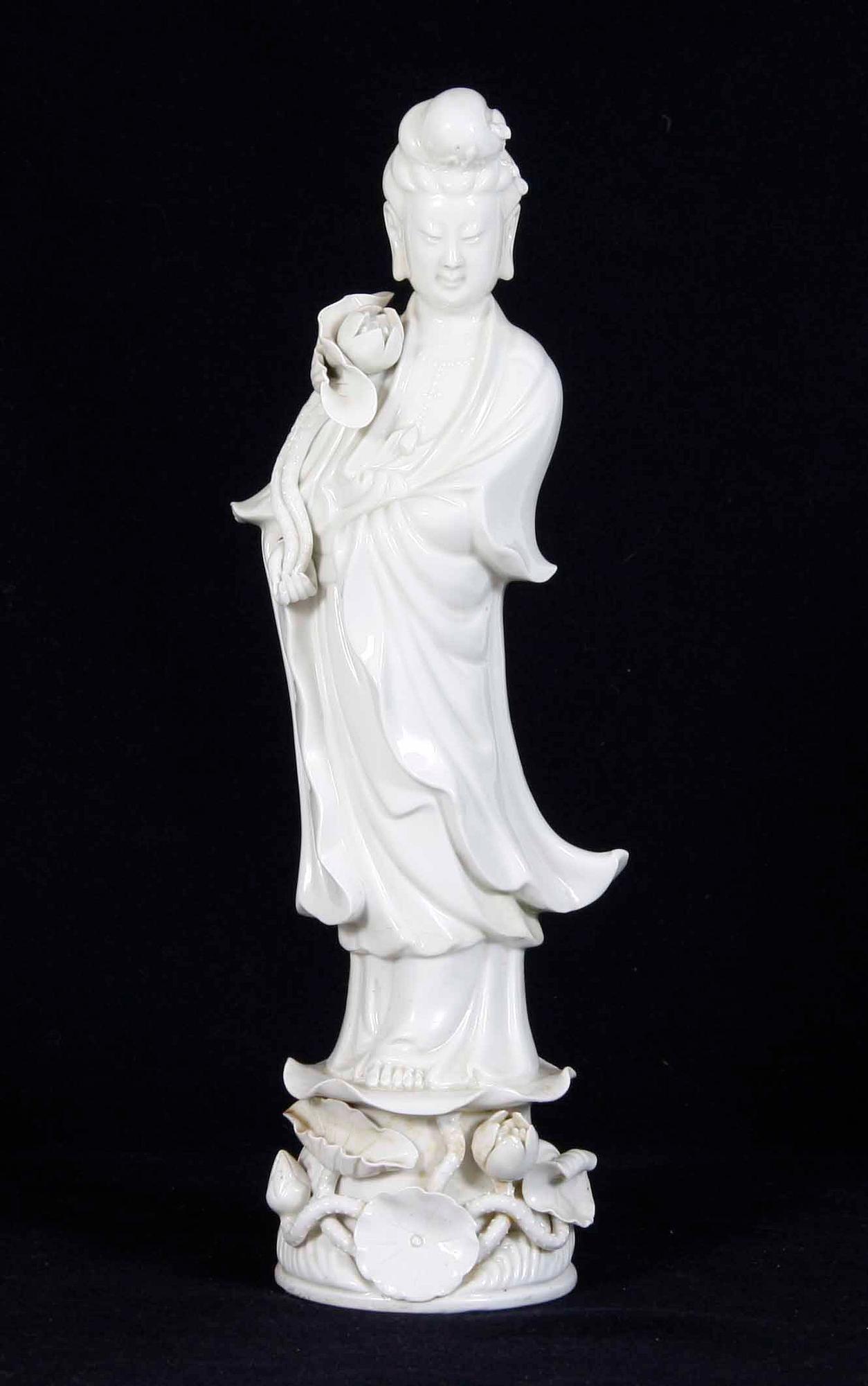 FIGURIN, porslin, Blanc de Chine, Kina.
