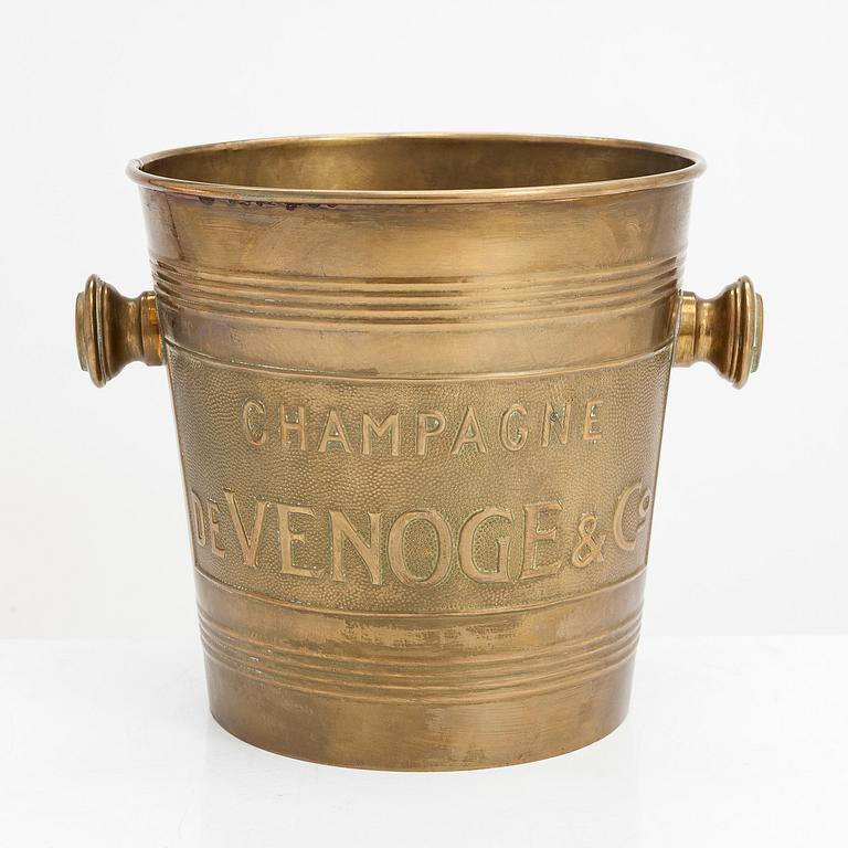 Samppanjajäähdytin, Venoge & Co, Ranska, 1900-luvun loppupuoli.
