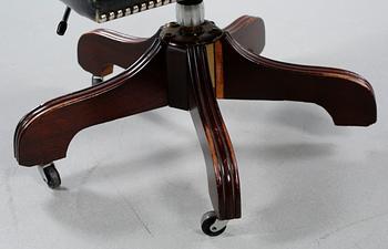 An office chair in english style, second half of the 20th century.