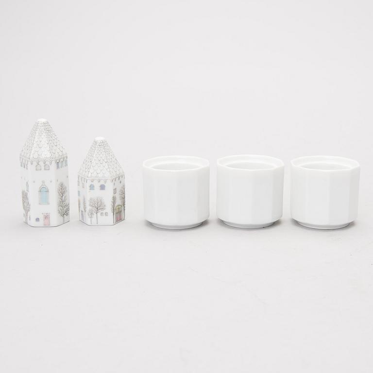 A 53 piece "Winterreise" & "Polygon"  dinner/coffee set by Rut Bryk and Tapio Wirkkala for Rosenthal. Late 20th century.