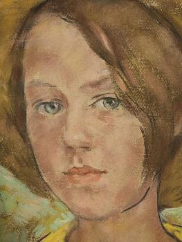 Lotte Laserstein, Girl in a sun hat.