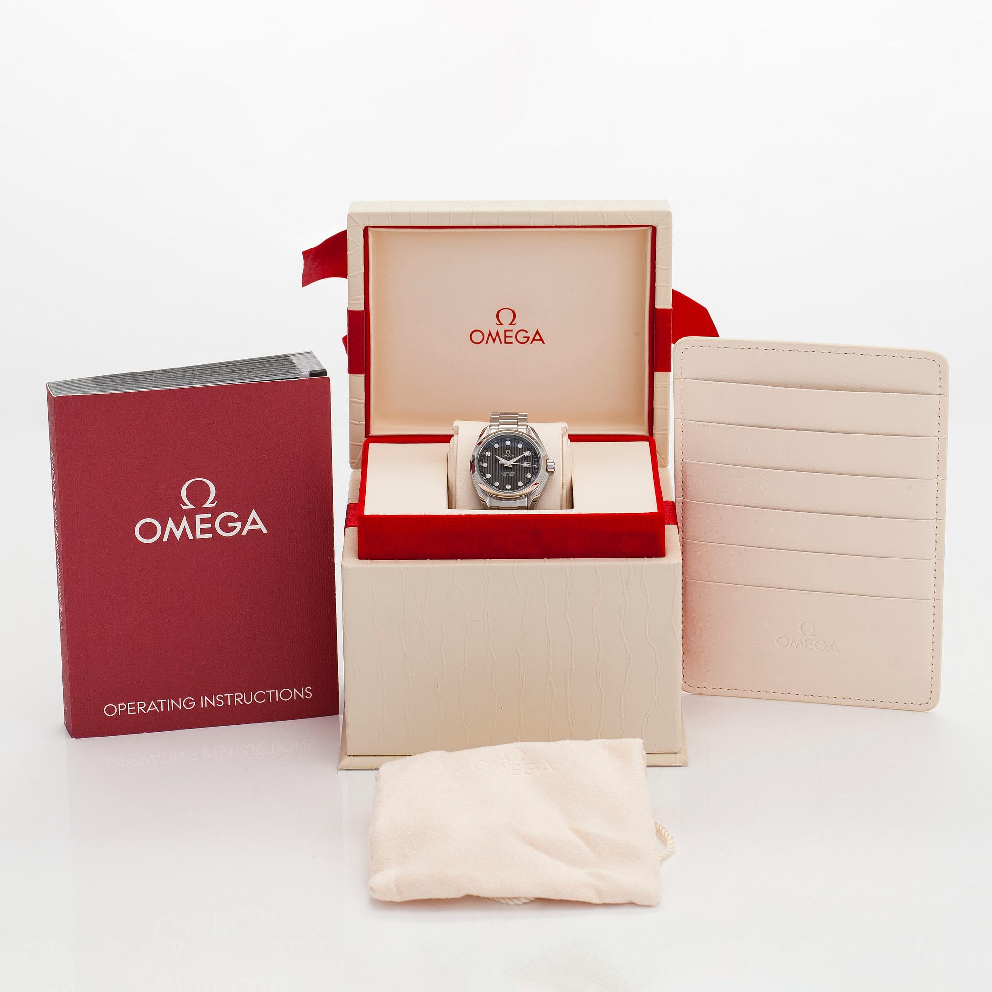 Omega, Seamaster, Aqua Terra 150m, rannekello, 30 mm.