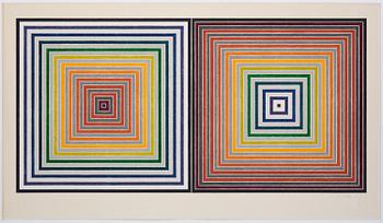 Frank Stella, "Double Gray Scramble".