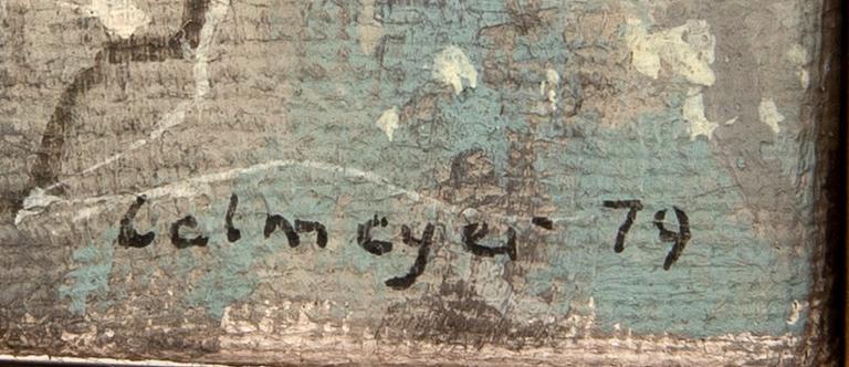 Gösta Rolf Calmeyer, Stenröse.