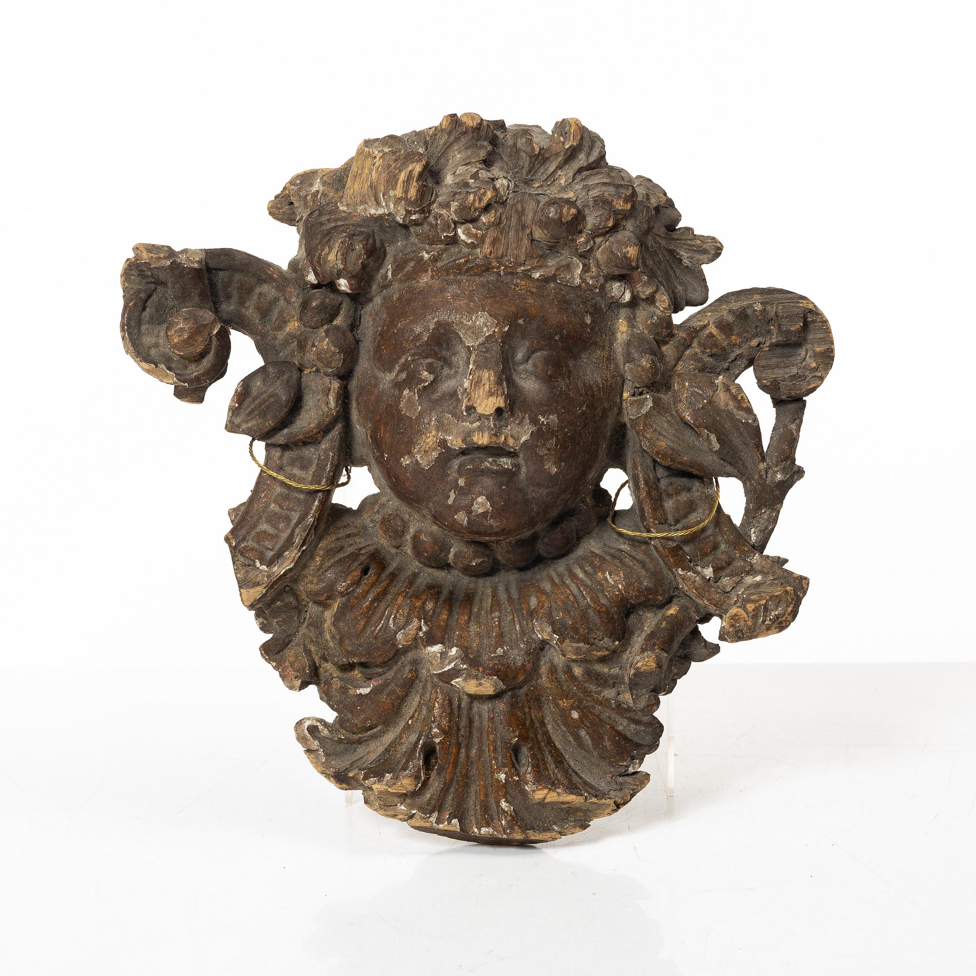 Dekorelement, omkring år 1700, Barock.