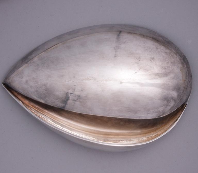 FAT, silver, Tapio Wirkkala, Kultakeskus, Tavastehus 1960. Vikt ca 220,5 g.
