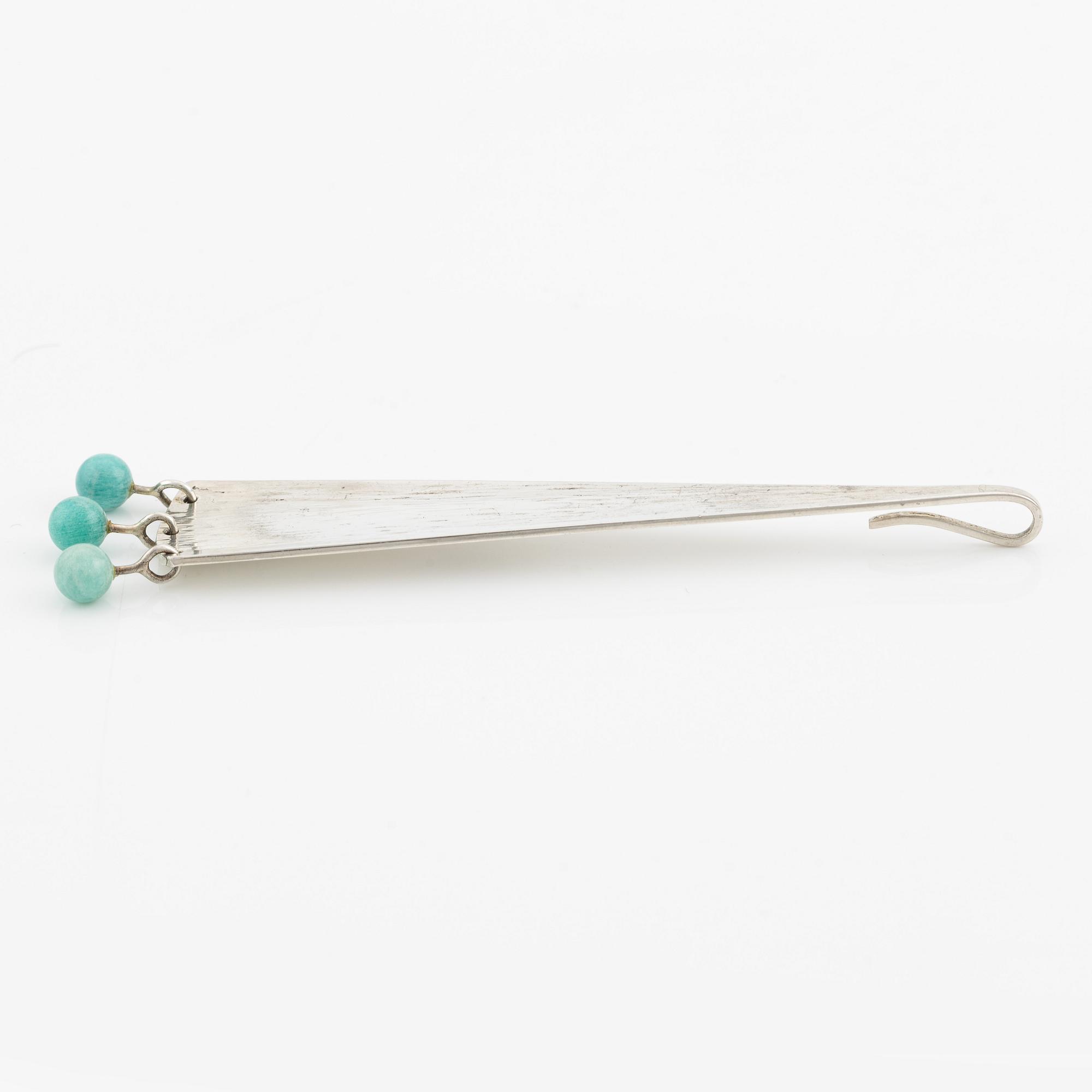 Hans Hansen, hänge, sterlingsilver med kulor.