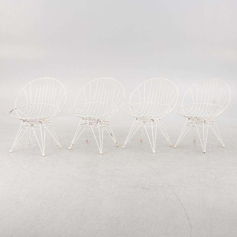 Cees Braakman, a set of 4 chairs, Pastoe, Netherlands, second half of the 20th century.