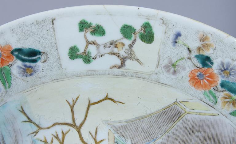 PARTI PORSLIN, 3 delar, Kina, 1700/1800-tal.