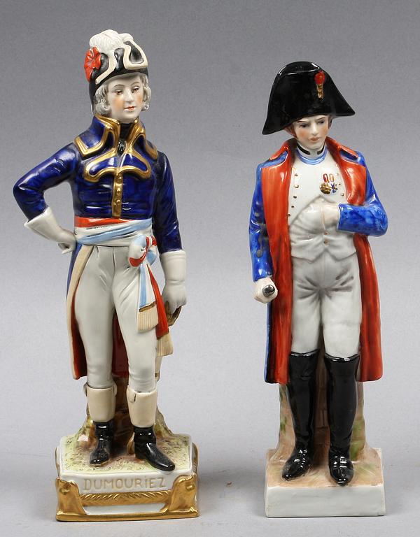 PARTI FIGURINER, 3 st, porslin.