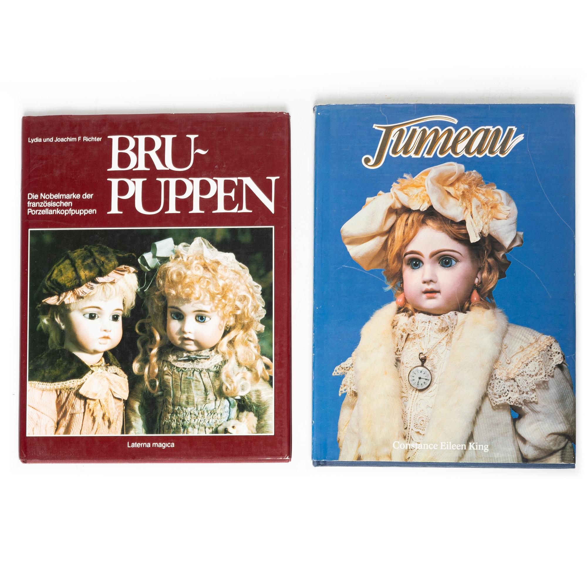 Doll literature, 15 parts, including "Fashion Dolls," "Bru-Puppen," "Jumeau," & "Käthe Kruse".