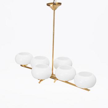 Ceiling lamp, 1950s-60s.